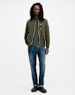 Kairo Suede Bomber Jacket