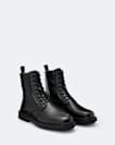 Niles Leather Military Boots