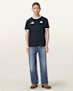 Bleus Short Sleeve Crew Neck T-Shirt