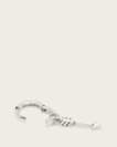 Arrow Sterling Silver Hoop Earring