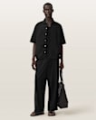 Field Oversized Short Sleeve Cotton Shirt