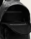 Carabiner Embossed Leather Backpack