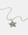 Cosmo Sterling Silver Pendant Necklace