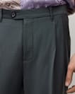 Berto Cropped Relaxed Fit Trousers