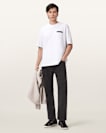 Redact Oversized Embroidered Logo T-Shirt