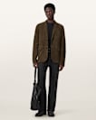 Monet Waxed Suede Blazer