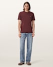 Brace Brushed Cotton Crew Neck T-Shirt