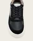 Regan Leather And Suede Low-Top Trainers