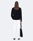 Merino wool Henley jumper