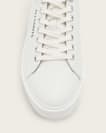 Underground Leather Low Top Trainers