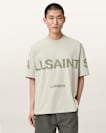 Biggy Oversized Logo Print T-Shirt