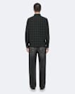 Regular-fit printed check shirt