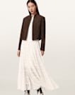 Eva Tiered Midi Skirt