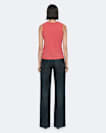 Tinted Dark Indigo Nico Low-Rise Wide-Leg Jeans