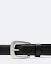 Romy Metal-Tipped Leather Belt