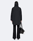 Oversized lined puffer jacket