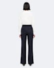 Elysia Mid-Rise Slim-Fit Tailored Trousers