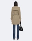 Leonard Double-Breasted Cotton Trench Coat