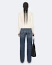Cruz asymmetric button-front cardigan