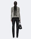 Wool-blend Breton cardigan