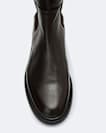 Knee high leather boots