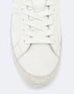 Liam Leather And Suede Low-Top Trainers
