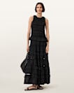 Marion Shirred Sleeveless Top