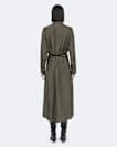 Yurra cupro tied shirt dress