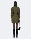 Noora silk blend shirt dress