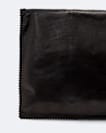 Siloh Pinked-Edge Large Leather Pouch