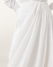 Nia Draped Midi Skirt