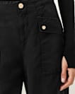 Val Cargo Linen Blend Trousers