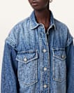 Faye Oversized Denim Shacket Dress