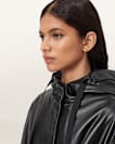 Kelsea Relaxed Fit Leather Jacket
