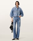 Luca Cropped Denim Jacket