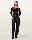 Greta Slim Fit Embellished Top