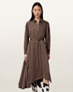 Lexi Satin Midi Dress