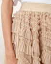 Jayde Ruffled Tulle Mini Skirt