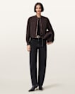 Orten Suede Bomber Jacket