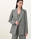 Averie Tencel Relaxed Fit Linen Blend Blazer