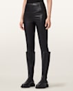 Cora Leather Stretch Leggings