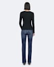 Eve High-Rise Slim Bootcut Jeans