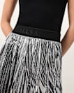 Jax Pleated Midi Skirt