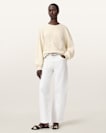 Lila Embroidered Oversized Sweatshirt