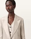 Averie Relaxed Fit Linen Blazer