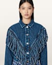 Marlene Westen Tassel Denim Jacket