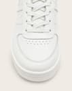 Vix Low Top Round Toe Leather Trainers