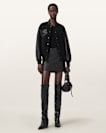 Argon Leather Varsity Leather Jacket