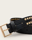 Jessica Studded Leather Belt