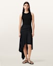 Annalie Jersey Midi Skirt